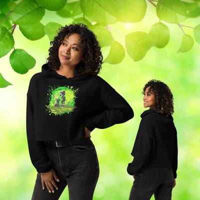 Crop-Hoodie Attentive & Balanced