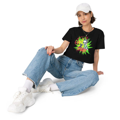 Damen-Crop-Top
