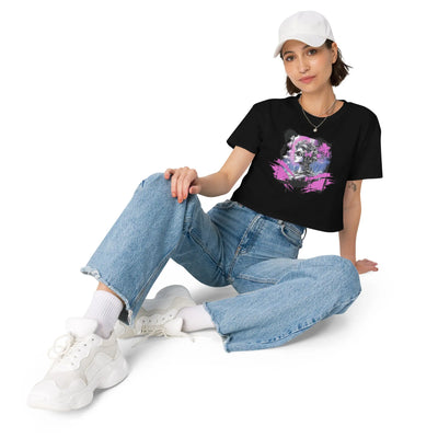 Damen-Crop-Top